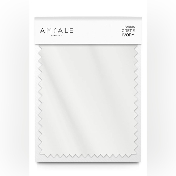 Amsale Sloan Bridesmaid Dress in Ivory - Picture 7 of 7